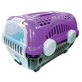 Caixa de transporte luxo furacão pet lilas - n03