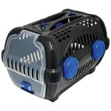 Caixa De Transporte Luxo Nº 2 - Black/Azul - Beg toys