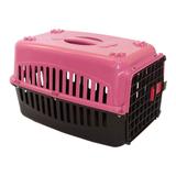Caixa de Transporte n3 para cachorro Tampa Rosa - Rb pet