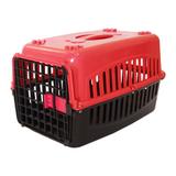 Caixa de Transporte n3 para cachorro Tampa Vermelha - Rb pet