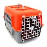 Caixa de Transporte Nº 1 para Animais Polymer - Laranja