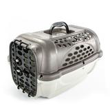 Caixa de Transporte Panther Nº 1 Cinza + Pote - Plast pet