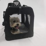 Caixa de Transporte para Pet Confortável Viagem Dobrável P - Members mark