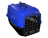 Caixa de Transporte para PET Gato Cachorro Número 1 Azul - Mecpet
