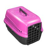 Caixa de Transporte para PET Gato Cachorro Número 2 Rosa - Mecpet