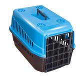 Caixa de Transporte para PET Gato Cachorro Número 3 Azul - Mecpet