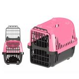 Caixa de Transporte Pet Injet Evolution para Cães 2 Rosa