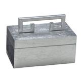 Caixa Decorativa Corina Prata 20x14cm - Espressione