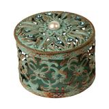 Caixa Decorativa de Metal Pearl - Maria pia casa
