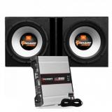 Caixa JBL Selenium Tornado 15SWT3000 15 Pol + Módulo Taramps - Tornado jbl selenium