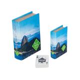 Caixa Livro com 2 Peças e Cartas Pão de Açucar - Goods br