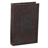 Caixa Livro Marrom Escuro - Mabruk