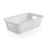 Caixa Organizadora Baixa Média - Ou Branco