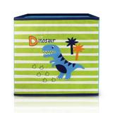 Caixa organizadora bau container infantil criança porta trecos brinquedos desmontável meninos dino j - Jacki design