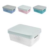 Caixa Organizadora Com Tampa 11L Color - Art house