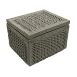 Caixa Organizadora com Tampa Trama 30x25cm - Home Style