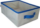 Caixa organizadora de Tecido OrganiBox c/ Alça de 28x15x38cm