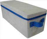 Caixa organizadora de Tecido OrganiBox c/ Alça e Tampa de 14x15x38cm