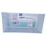 Caixa Organizadora Empilhável branca 27,9x14x12,3cm - Fwb