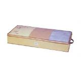 Caixa organizadora gigante organizador para guarda roupa, closets e brinquedos multiuso 100x45x15cm - Faça resolva