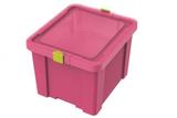 Caixa Organizadora Kids 30L Rosa BASIC Tramontina