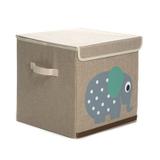 Caixa Organizadora Linha Bichos com tampa - Elefante - Dolce home