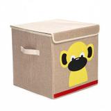 Caixa Organizadora Linha Bichos com tampa - Macaco - Dolce home