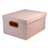 Caixa organizadora média linho - rosa claro - 2192.W - Dello