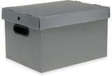 Caixa Organizadora Prontobox Prata 440X320X260 GD Polycart