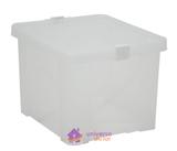 Caixa Organizadora Tramontina Basic com Tampa em Plástico Transparente 30 L