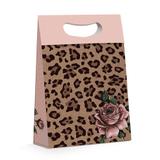 Caixa P/Presente Estampa Leopardo G 26X11X40 - Cromus