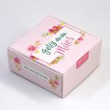 Caixa para 4 doces Dia das Mães - Delicada c/10 un - Custom box