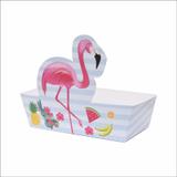 Caixa para Doces Festa Flamingo 08 unidades Duster - Festabox