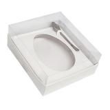 Caixa para Ovo de Colher Branca 500g c/5 - Yinpack