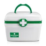 Caixa para remedios pequena Primeiros socorros Verde - Jacki design