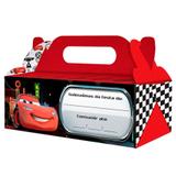 Caixa para Viagem Carros Silver 4 unidades - Festabox