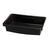 Caixa Plástica 3L 6,8X29,2X20cm Preta Astra CP3*PR