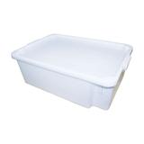 Caixa plástica empilhável c/ tampa 45L - S950 - Supercron