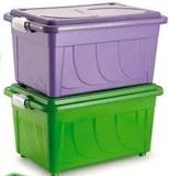 Caixa Plastica Organizadora 60 Litros Colorida - Agraplast