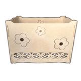 Caixa Porta Presentes Floral Em Mdf Provençal Para Decoração Festas - Jkveras