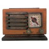 Caixa radio retro 8x12 cm - Btc decor