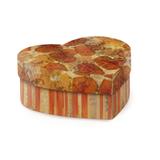 Caixa Rigida Coracao P/Presente Estampada 30,5X27X1 - Cromus
