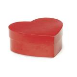 Caixa Rigida Coracao P/Presente Liso Vermelho G 30,5X27X1 - Cromus
