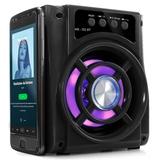 Caixa Som Portatil Potente Bluetooth Usb Radio Fm 8w - Morgadosp