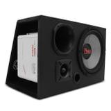 Caixa Som Trio Completa 345W RMS Subwoofer MusicAll + Tweeter + Driver + Módulo 800W Montada