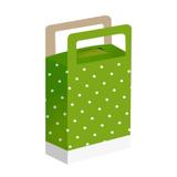 Caixa Surpresa Poá Verde Claro 10 unidades Kid Art