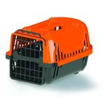 Caixa transporte para cães e gatos evolution 3 laranja - Pet injet
