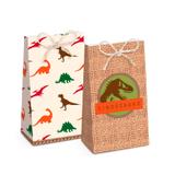 Caixa Trapézio Mundo dos Dinossauros 08 unidades Cromus - Festabox