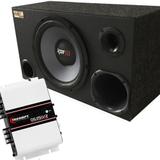 Caixa Trio Subwoofer Orion + Driver + Tweeter + Módulo Taramps - Vinisound +