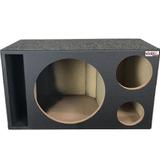 Caixa Trio Vazia p/ Woofer 12 Pol + Driver e Tweeter - Duto Régua - Vinisound